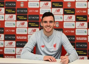 رسميا ليفربول يجدد عقد روبيرتسون حتى 2024