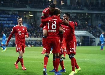 بايرن ميونخ يضغط على دورتموند بثلاثية في مرمى هوفنهايم