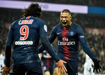 باريس سان جيرمان يمطر شباك جانجون بتسعة أهداف في الدوري الفرنسي