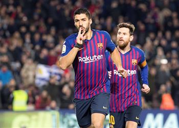 بالفيديو هدف سواريز في ليجانيس يثير الجدل في الإعلام المدريدي