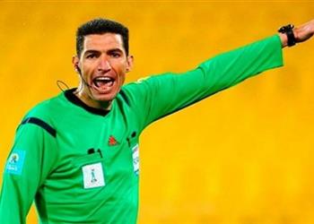 جريشة حكم ا لمباراة الرجاء المغربي والنجم الساحلي التونسي في البطولة العربية