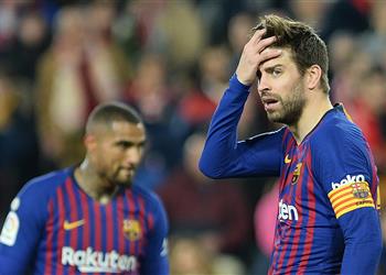 بيكيه قادرين على العودة أمام إشبيلية وفالفيردي المسؤول عن غياب ميسي