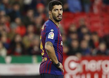 سواريز غياب ميسي ليس مبرر ا للهزيمة وقادرون على الانتقام من إشبيلية