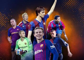 من كرويف إلى دي يونج 20 هولندي يصنع تاريخ برشلونة