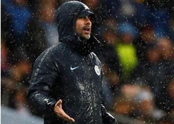 جوارديولا مشيد ا بلاعبي مانشستر سيتي بعد خماسية بيرنلي لعبوا بشكل م حترف