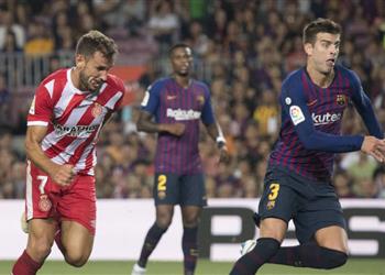موعد والقناة الناقلة ومعلق مباراة برشلونة وجيرونا في الدوري الإسباني