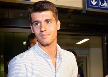 موراتا يصل مقر أتلتيكو مدريد للخضوع للكشف الطبي