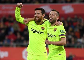بالفيديو ميسي يقود برشلونة لعبور جيرونا بثنائية في الليجا
