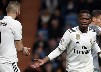 تشكيل المباراة فينيسيوس وبنزيما يقودان هجوم ريال مدريد أمام إسبانيول