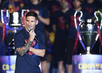 ميسي نريد التتويج بدوري الأبطال مجدد ا