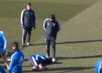 فيديو مشادة بين نجمي ريال مدريد في التدريبات