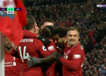 فيديو اهداف مباراة ليفربول وليستر سيتي 1 1 في الجولة 24 من البريميرليج