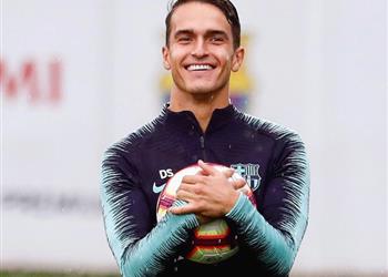 دينيس سواريز يودع برشلونة برسالة عبر تويتر