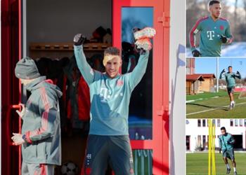 أنباء سارة في تدريبات بايرن ميونخ