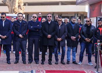 الأهلي يحيي ذكرى شهداء بورسعيد صور