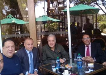 بالصور سفيرا مصر وتونس يؤازران الزمالك قبل مواجهة بطل كينيا بالكونفدرالية