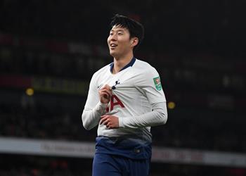 سون هيونج مين توتنهام مازال ينافس على لقب البريميرليج