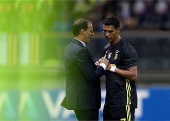 أليجري يوفنتوس سيتوج بدوري الأبطال لأننا نملك رونالدو نحن لا نتنافس في ألعاب الفيديو