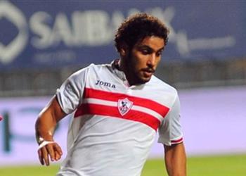 إصابة عبد الله جمعة في مران الزمالك قبل مواجهة جورماهيا