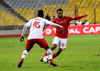 خاص إصابة حسين الشحات في مباراة الأهلي وسيمبا التنزاني