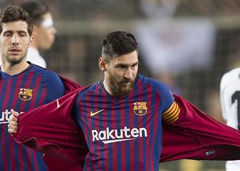 رقم جديد لميسي في الدوري الإسباني بعد هدفيه أمام فالنسيا