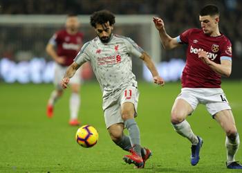 تعرف على تقييم محمد صلاح بعد تعادل ليفربول ووست هام