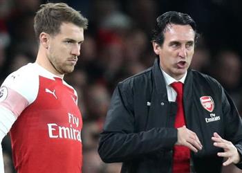تقارير إيمري رفض تجديد عقد رامسي في آرسنال