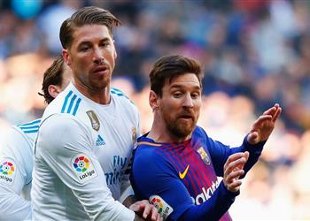 موعد والقنوات الناقلة ومعلقي مباراة برشلونة وريال مدريد اليوم في ذهاب نصف نهائي كأس ملك اسبانيا