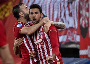 تشكيل المباراة كوكا أساسيا مع أولمبياكوس في مواجهة لاميا بكأس اليونان