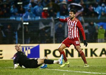 بالفيديو كوكا يسجل في تعادل أوليمبياكوس مع لاميا بكأس اليونان