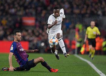 بوسكيتس تعادلنا مع ريال مدريد نتيجة عادلة وهدف مالكوم مهم من أجل ثقته