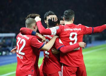 بايرن ميونخ يتأهل لربع نهائي كأس ألمانيا بتخطي هيرتا برلين بشق الأنفس