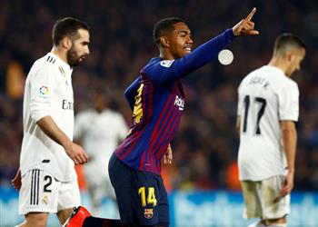 مالكوم يكشف نصيحة ميسي له قبل الكلاسيكو ويشيد بلاعب ريال مدريد