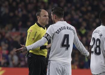 الاتحاد الإسباني يرفض استئناف ريال مدريد بشأن انذار راموس في الكلاسيكو