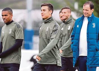 أليجري ينهي الجدل بشأن أزمتي ديبالا وكوستا