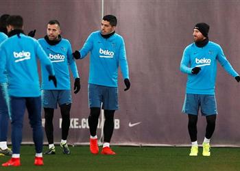 مفاجآت في تدريبات برشلونة قبل مباراة بلباو في الدوري الإسباني