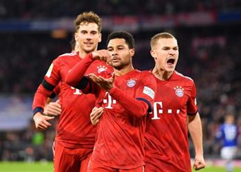 بالفيديو بايرن ميونخ يستغل تعثر دورتموند ويتخطى شالكة بثلاثية