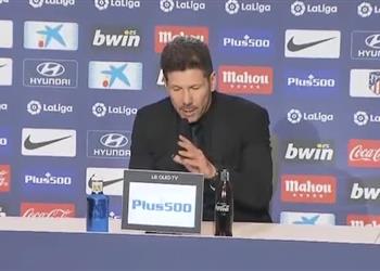 سيميوني معترفا ريال مدريد تفوق علينا فنيا وليس بسبب الـVAR