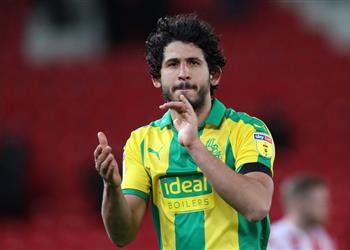 وست بروميتش يشيد بأداء أحمد حجازي أمام ستوك سيتي