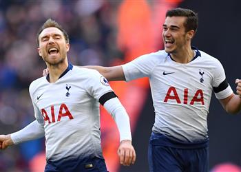 توتنهام يفوز على ليستر سيتي بثلاثية بالدوري الإنجليزي