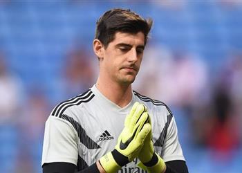 كورتوا ريال مدريد قادر على الفوز بالثلاثية هذا الموسم
