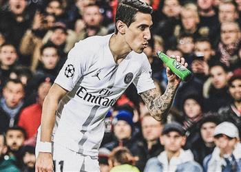 فيديو دي ماريا يفلت من العقوبة بعد استفزاز جماهير مانشستر يونايتد