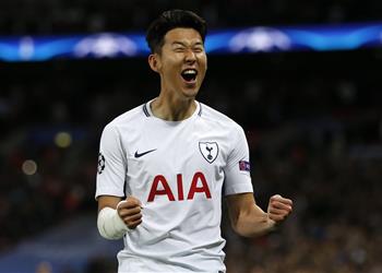 سون هيونج مين توقيت الهدف الأول لتوتنهام مهم والتأهل لم ي حسم