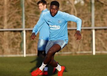 أومتيتي يضغط على برشلونة للمشاركة أمام بلد الوليد