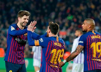 بيكيه معترفا بسوء مستوى برشلونة لم نقدم الأداء المنتظر أمام بلد الوليد