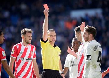 بمشاركته أمام جيرونا سيرجيو راموس يعادل رقم خينتو وهيرو