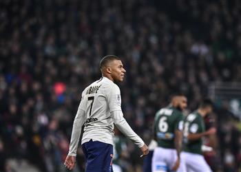 مبابي يحقق إنجاز تاريخي غائب م نذ 45 عام ا بهدفه في مرمى سانت إيتيان