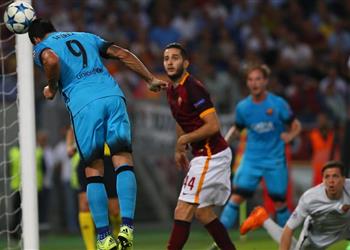 إحصائية سلبية لسواريز قبل مواجهة ليون في دوري أبطال أوروبا