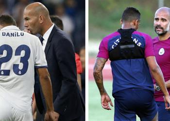 دانيلو يوضح الفارق بين جوارديولا وزيدان