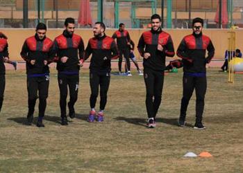 مران الأهلي غياب الظهير الأيسر وسقوط حارس المرمى بسبب الشحات